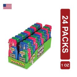 Warheads Super Sour Double Drops Liquid 24 x (28g/1oz)