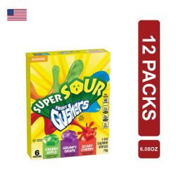 Betty Crocker Fruit Gushers Super Sour 10 x (4.8oz/138g)