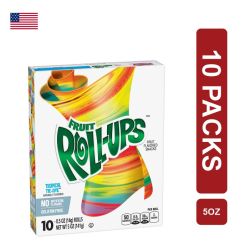 Betty Crocker Fruit Roll-Ups Tropical Tie Dye 10 x (5oz/141g)