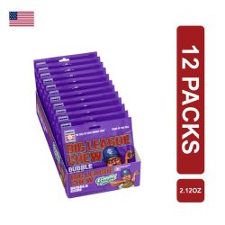 Big League Chew-Shredded Grape Bubble Gum 12 x (2.12oz/60g)