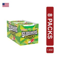 Ice Breakers Assorted Sour Fruit 8 x (1.5oz/42g)