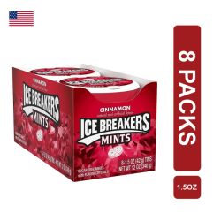 Ice Breakers Duo Mints Cinnamon 8 x (1oz/36.8g)