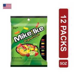 Mike & Ike Original Peg Bag 12 x (5oz/141g)