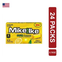Mike & Ike Sour Lemon 24 x (0.78oz/22g)