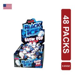 Charms Blow Pop Black Ice 48 x (0.65oz/18g)