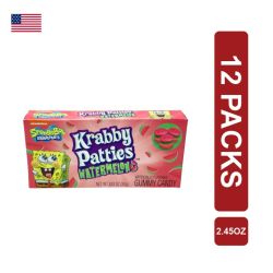 Gummy Krabby Patties Watermelon Theater Box 12 x (2.54oz/72g)