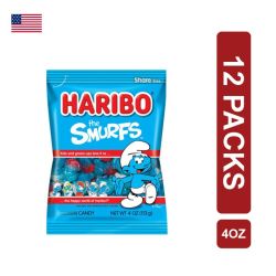 Haribo Smurfs 12 x(4oz/113g)