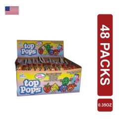 Top Pops Assorted Box 48 x (0.35oz/10g)