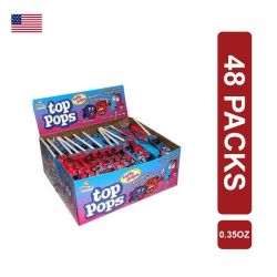 Top Pops Blazpberry Box 48 x (0.35oz/10g)