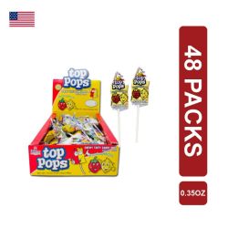 Top Pops Strawberry/Lemon 48 x (0.35oz/10g)