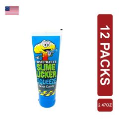 Toxic Waste Slime Licker Squeeze Candy 12 x (2.47oz/70g)