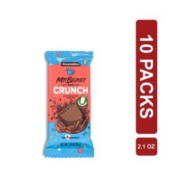 Mr Beast Bar Crunch Chocolate 10 x (2.1oz/60g)