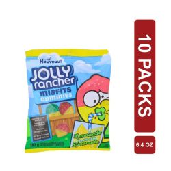 Jolly Rancher Misfits Gummies Lemonade Sours 10 x (6.4oz/182g)