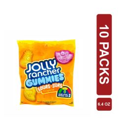Jolly Rancher Gummies Sour Tropical 10 x (6.4oz/182g)