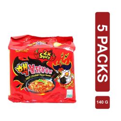 Inst. Noedels Samyang Extreme 2x Hot Chicken Flavour Ramen (5x140g)