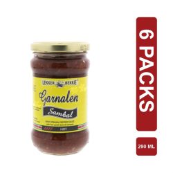 Lekker-Bekkie Sambal Shrimp 6 x (290ml)