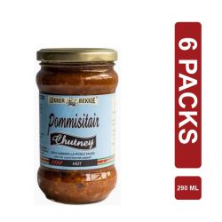 Lekker-Bekkie Pommisitair Chutney 6 x (290ml)