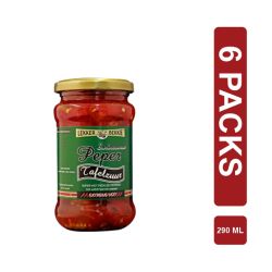 Lekker-Bekkie Pickled Chili / Peper Tafelzuur 6 x (290ml)