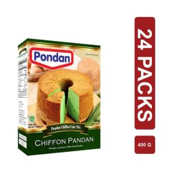 Pandan Cakemix Pandan Chiffon 24 x (400gr)