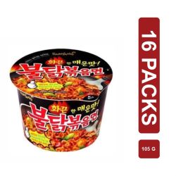 Sam Yang Instant Big Bowl Noodle Hot Chicken 16 x (105gr)