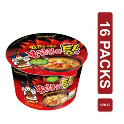 Sam Yang Instant Big Bowl Noodle Hot Chicken Stew 16 x (120gr)
