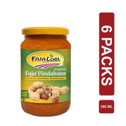 Faja Lobi Faja Pindakaas 6 x (360ml)