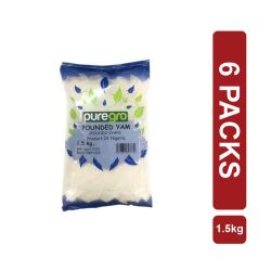 Puregro Pounded Yam 6 x (1.5kg)