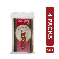 Dragon Thai Hom Mali Rice 4 x (4.5kg)